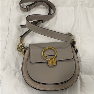Chloe dupe grey bag